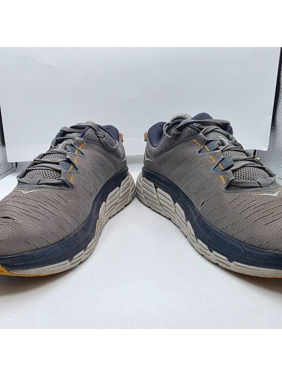 Hoka One One Gaviota 3 Mens Size 10.5 Gray Yellow Running Athletic Shoes Casual main image 4